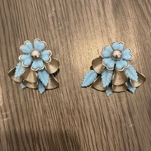 Vintage clip on earrings